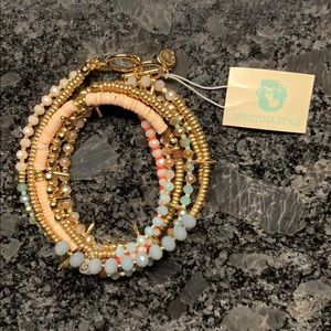 NWT Spartina 449 Gold Plated Bracelet